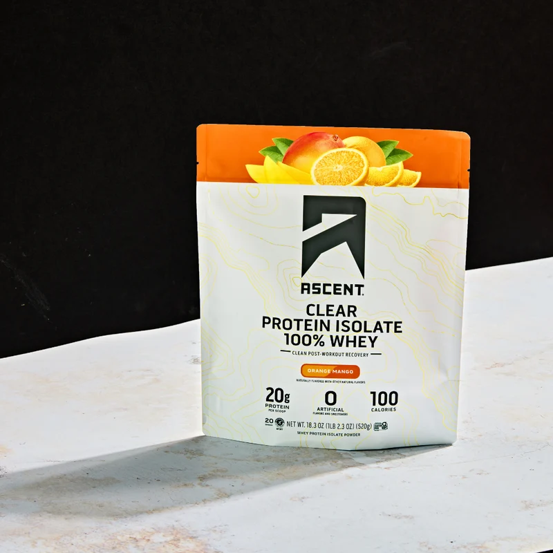 Ascent Orange Mango Clear Whey Protein Isolate