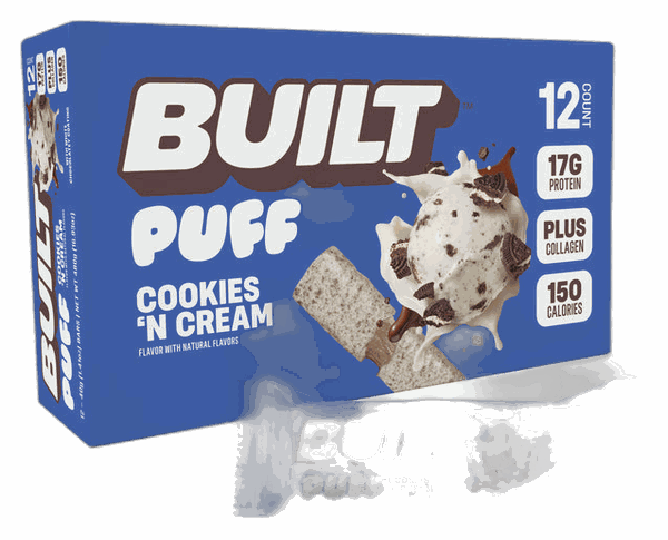 Built Bar Cookies N Cream Puff