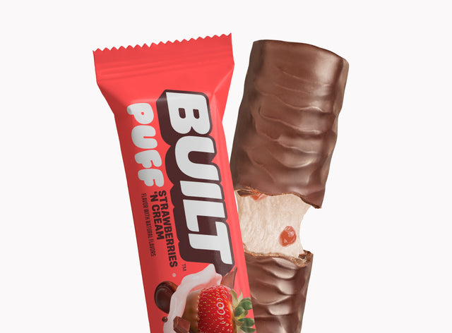 Built Bar Strawberries 'N Cream Puff
