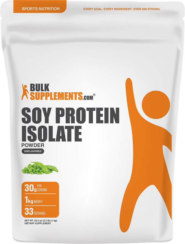 BulkSupplements Soy Protein Isolate Powder