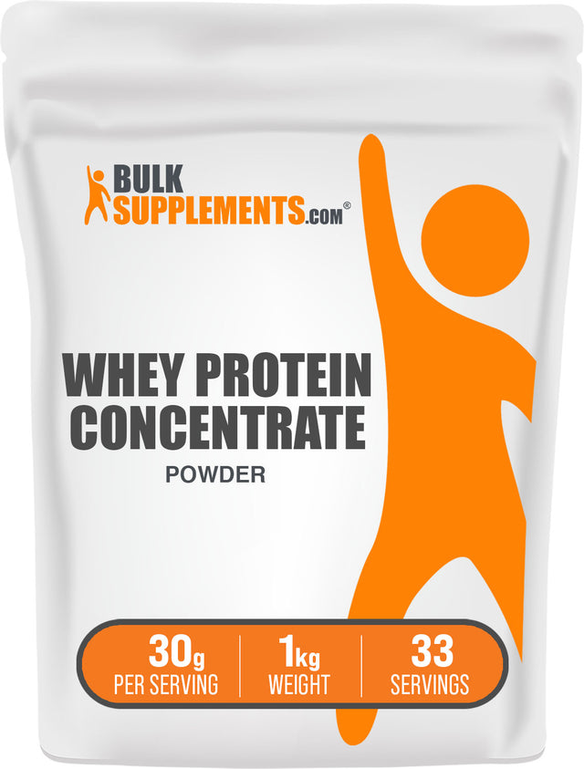 BulkSupplements Whey Protein Concentrate 80 Percent Powder Clean