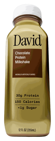 David Protein Chocolate Protein Milkshakes