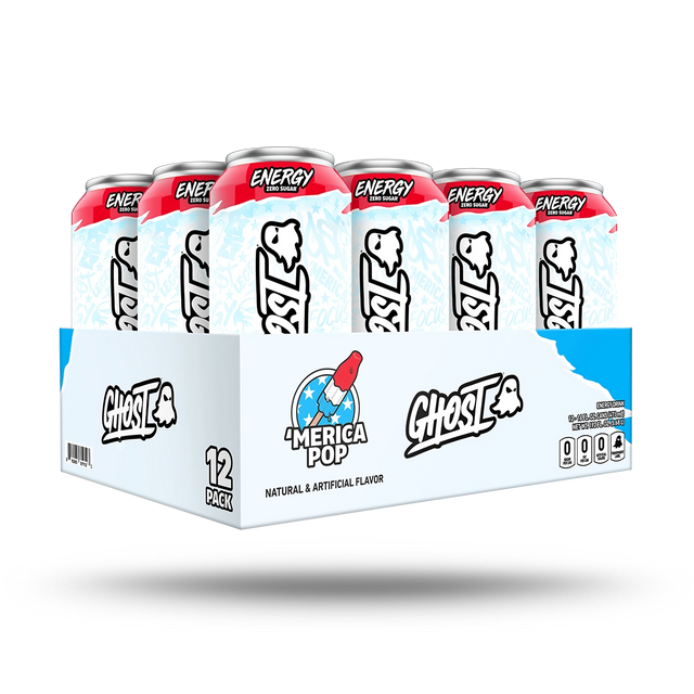 Ghost Energy Case 'Merica Pop