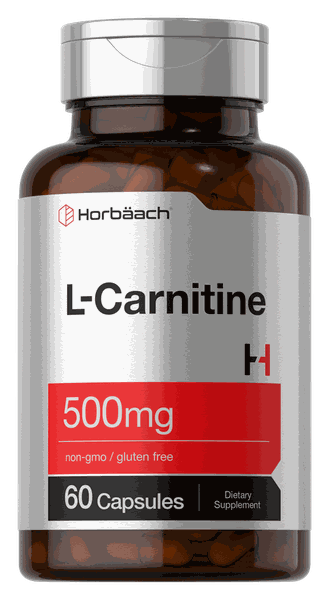 Horbaach L-Carnitine 500mg 60 Capsules