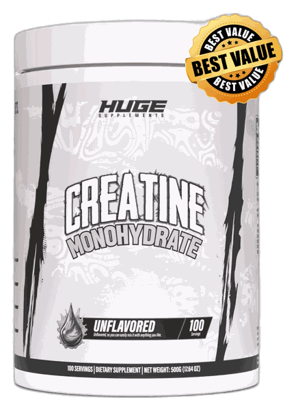 Huge Supplements Creatine Monohydrate Powder