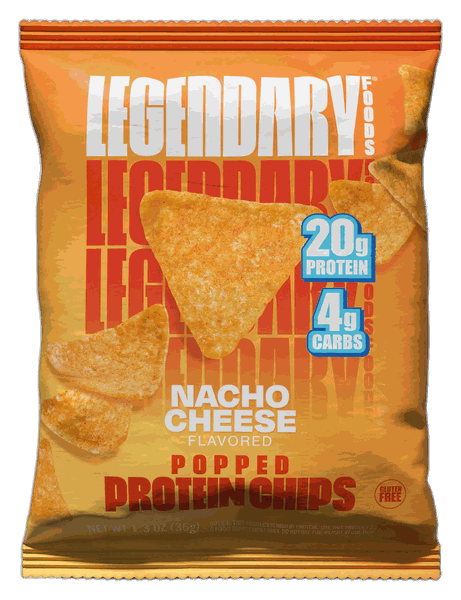 Legendary Foods Nacho Cheese Popped Protein Chips