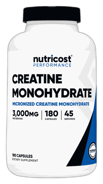 Nutricost Creatine Monohydrate 750mg 500 Capsules