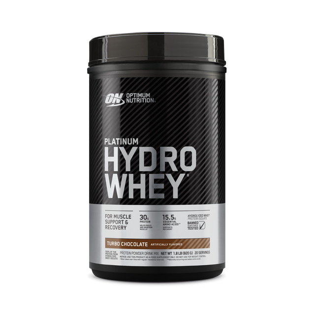 Optimum Nutrition Platinum Hydrowhey Turbo Chocolate 1 8lb