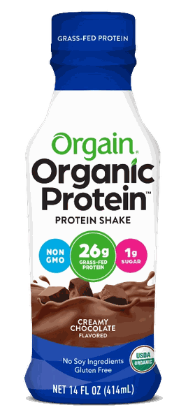Orgain 26g Organic Protein Grass Fed Protein Shake