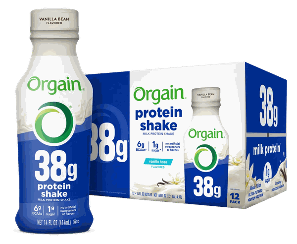 Orgain 38g Protein Shake Vanilla Bean