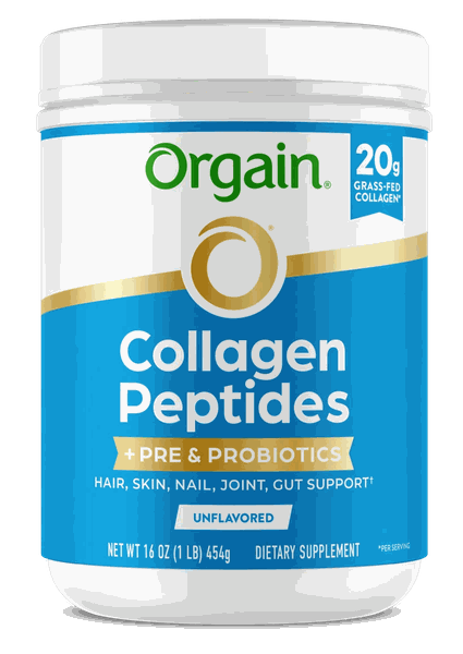 Orgain Collagen Peptides Pre Probiotics