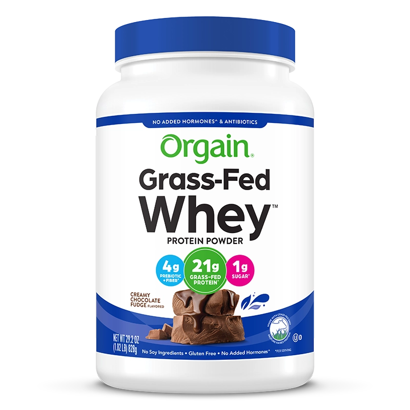 Orgain Grass Fed Whey Protein Powder