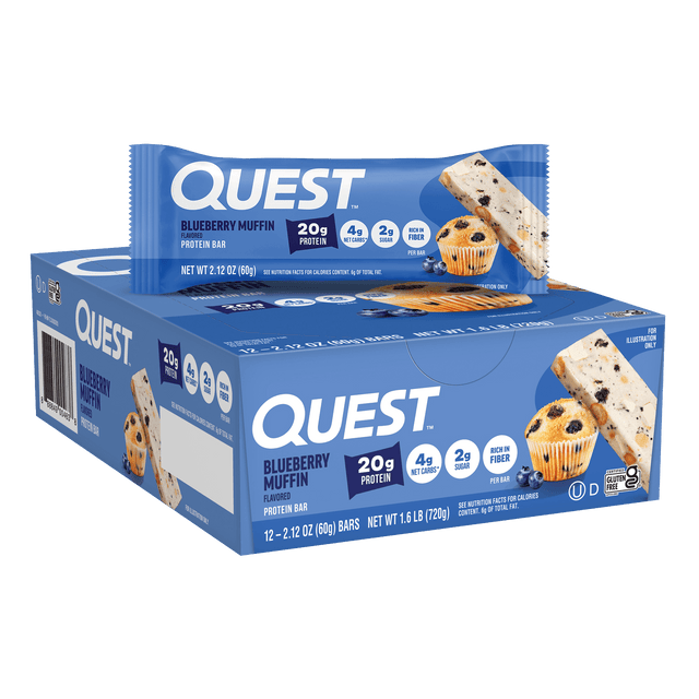Quest Blueberry Muffin Protein Bar