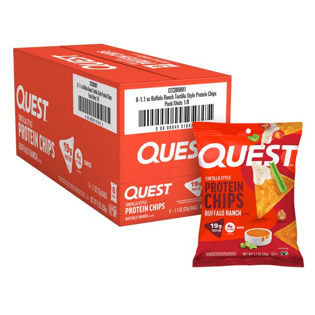Quest Buffalo Ranch Protein Chips