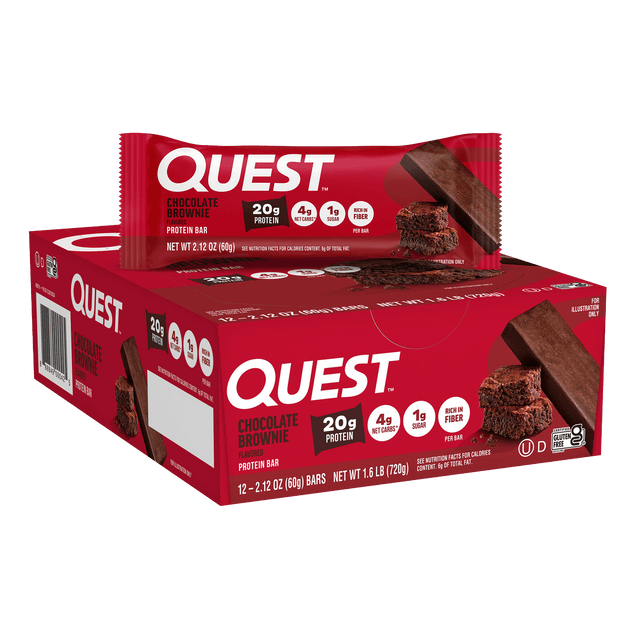 Quest Chocolate Brownie Protein Bars