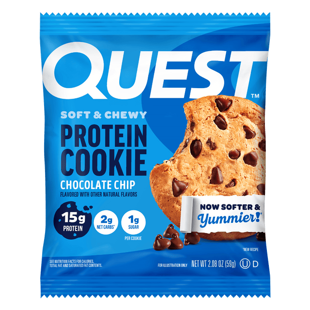 Quest Chocolate Chip Protein Cookies