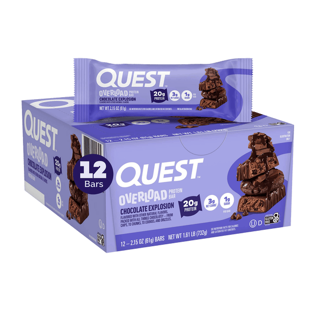 Quest Chocolate Explosion Overload Bar