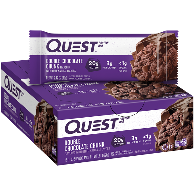 Quest Double Chocolate Chunk Protein Bar