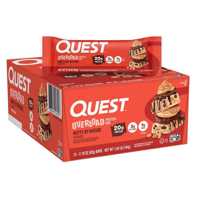 Quest Nutty By Nature Overload Bar