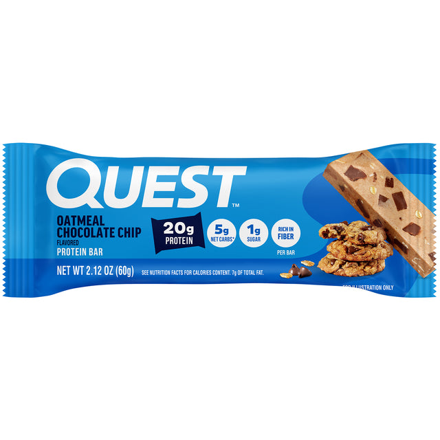 Quest Oatmeal Chocolate Chip Protein Bars