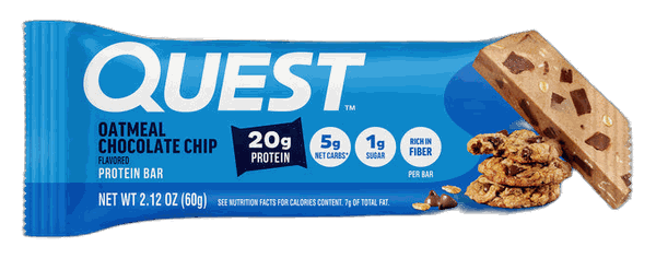Quest Oatmeal Chocolate Chip Protein Bars