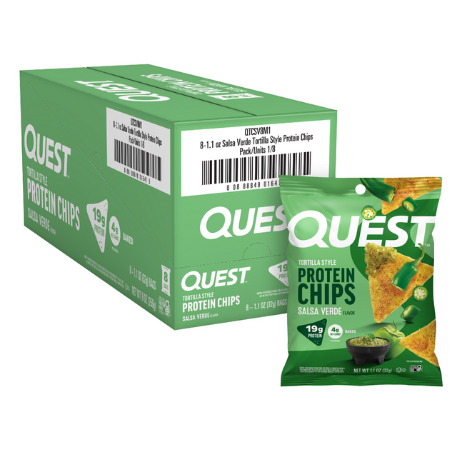 Quest Salsa Verde Tortilla Style Protein Chips