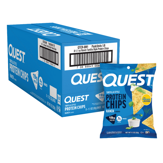 Quest Ranch Tortilla Style Protein Chips