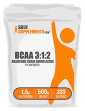 BulkSupplements BCAA 3:1:2 Branched Chain Amino Acids Powder