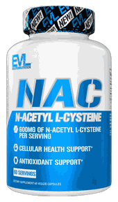 EVL Nutrition NAC N-Acetyl-L-Cysteine