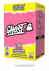 Ghost Energy Sticks 24 Pack Sour Pink Lemonade