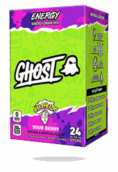 Ghost Energy Sticks 24 Pack x Warheads Sour Berry