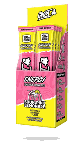 Ghost Energy Sticks 8 Pack Sour Pink Lemonade
