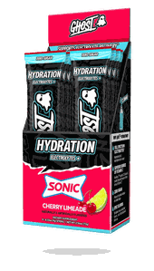Ghost Hydration Sticks 8 Pack x Sonic Cherry Limeade