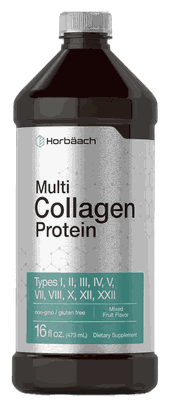 Horbaach Multi Collagen Protein Mixed Fruit Flavor