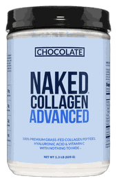 Naked Nutrition Chocolate Collagen Peptides Hyaluronic Acid
