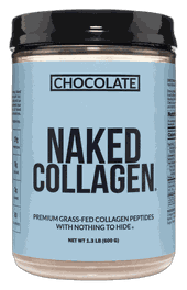 Naked Nutrition Chocolate Collagen Peptides Powder