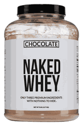 Naked Nutrition Chocolate Whey Protein: $0.094 per g protein
