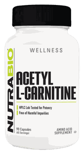 NutraBio Acetyl-L-Carnitine 500mg