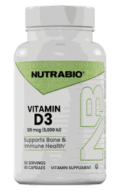 NutraBio Vitamin D 5000 IU