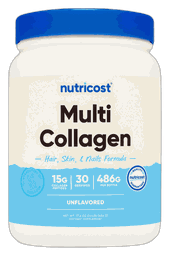 Nutricost Multi Collagen Hair Skin Nails Formula
