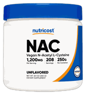 Nutricost N-Acetyl-L-Cysteine NAC Vegan Powder