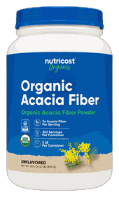 Nutricost Organic Acacia Fiber 2 lb
