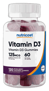Nutricost Vitamin D3 Gummies 5 000iu