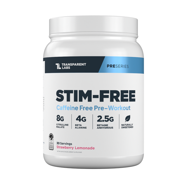 Transparent Labs Non Stim Pre Workout