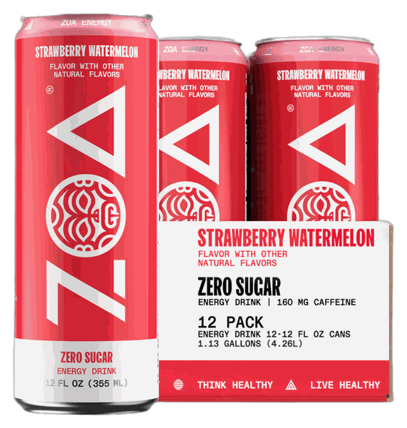 ZOA Energy Strawberry Watermelon